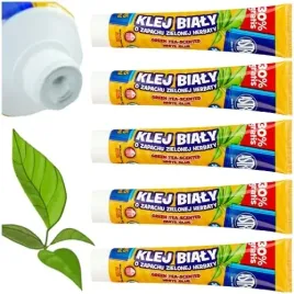 klej-szkolny-bialy-w-tubie-45ml-o-zapachu-zielonej-herbaty-astra-5-sztuk