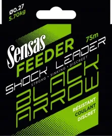 zylka-shock-leader-feeder-black-arrow-75m-027mm