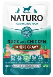 naturo-grain-and-gluten-free-or-saszetka-dla-psa-kaczka-i-kurczak-w-sosie-100g