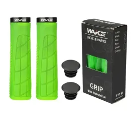 gripy-chwyty-raczki-rowerowe-wake-przykrecane-zielone-130mm