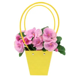 zolta-torebka-kwiatowa-papierowa-torba-na-kwiaty-oslonka-dzien-kobiet-34-cm