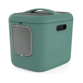 rotho-kuweta-zamknieta-biala-xl-614-cm-x-499-cm-x-576-cm-zielona