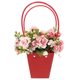 bordowa-torebka-kwiatowa-prezentowa-oslonka-na-kwiaty-34-cm-dzien-matki