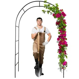 pergola-ogrodowa-tarasowa-metalowa-kolumna-luk-podpora-na-kwiaty-240-cm