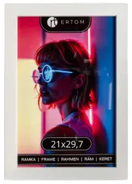 drewniana-ramka-na-zdjecie-dyplom-a4-21x297-szklo-biala-nowoczesna