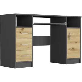 stolik-komputerowy-biurko-n-11-antracyt-mix-artisan-o-szerokosci-124cm