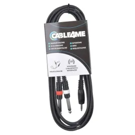 kabel-przewod-audio-mini-jack-35mm-stereo-2x-jack-63mm-mono-3m