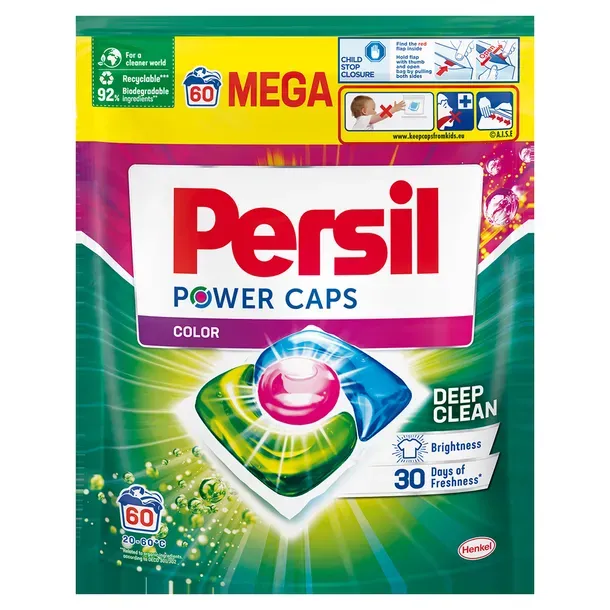 Persil Power Caps Kapsułki do Prania Koloru 60 szt