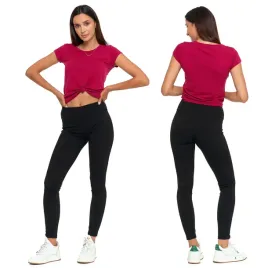 moraj-rdl1500-013-czarny-prazkowane-wysoki-stan-s-m-klasyczne-legginsy