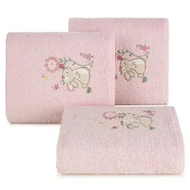 recznik-eurofirany-dzieciecy-baby47-100x100-cm-rozowy