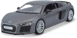 maisto-auto-samochod-audi-r8-v10-plus-szary-1-24