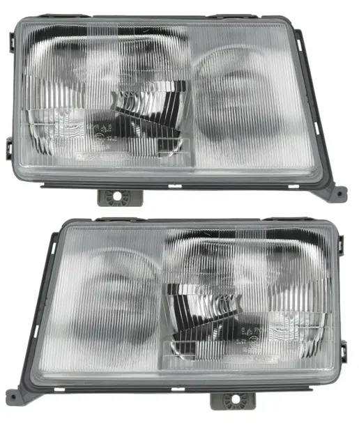 REFLEKTORY LAMPY MERCEDES 124 W124 84-89 TYC KOMPLET
