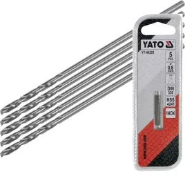 wiertlo-do-stali-zeliwa-inox-0-8mm-hss-yato-premium-5szt
