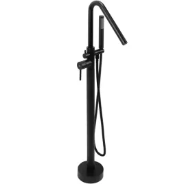 czarna-bateria-wannowa-podlogowa-aras-nowoczesny-design-i-funkcjonalnosc