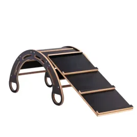 bujak-bujaczek-zjezdzalnia-montessori-mdf-czarny-120-cm
