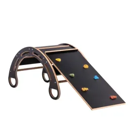 bujak-bujaczek-zjezdzalnia-wspinaczkowa-montessori-mdf-czarny-120-cm