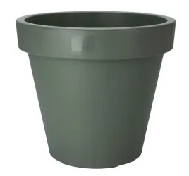 doniczka-ogrodowa-ciemnozielona-ozdobna-25-x-22-cm-okragla