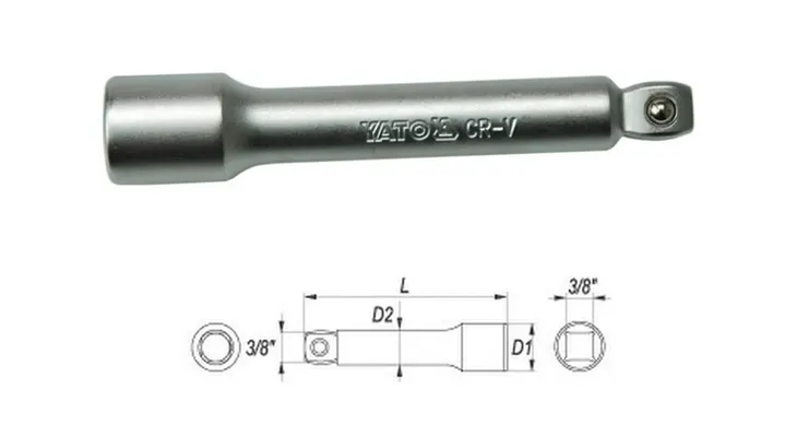 przedluzka-do-nasadek-yato-warsztatowa-1-2-cala-254-mm-stal-crv-rodzaj-klucza-nasadowy-kod-producenta-yt-3847