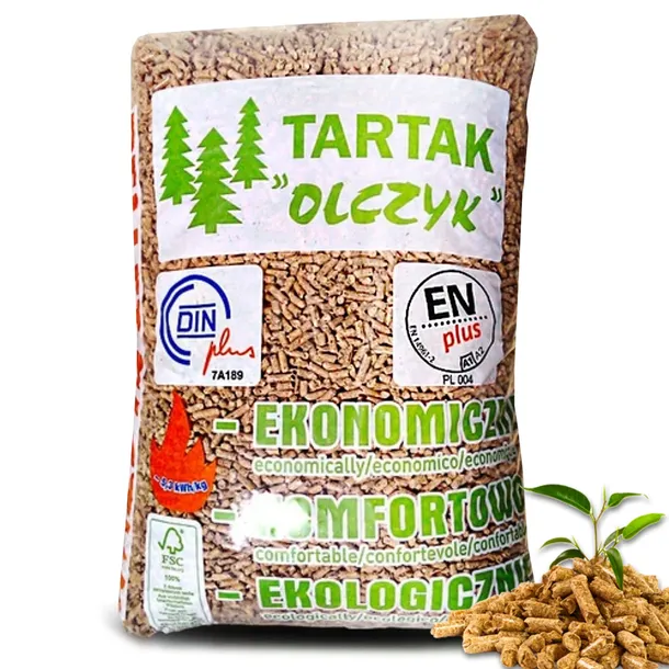 Pelet Olczyk Pellet Drewniany NAJLEPSZY 600 kg