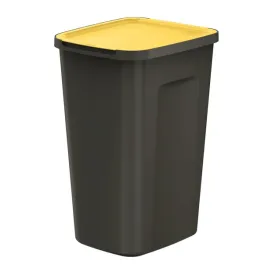 kosz-na-smieci-czarny-50-l-do-segregacji-odpadow-zolta-klapka-modulowy