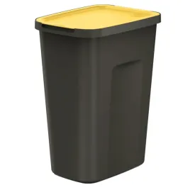 kosz-na-smieci-czarny-35-l-do-segregacji-odpadow-zolta-klapka-modulowy