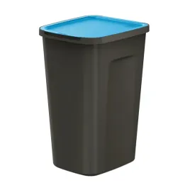 kosz-na-smieci-czarny-50-l-do-segregacji-odpadow-niebieska-klapka-modulowy