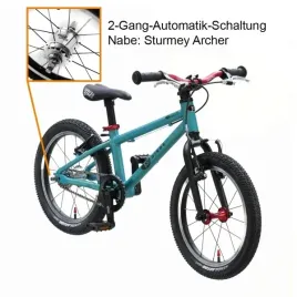 rower-dzieciecy-kubikes-16l-mtb-piasta-automatyczna-turkusowy-laser-red