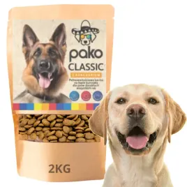 sucha-karma-dla-psa-pako-classic-20percent-miesa-z-witaminami-2-kg