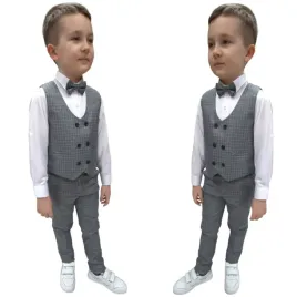 garnitur-elegancki-dla-chlopca-w-krate-koszula-spodnie-mucha-kamizelka-134