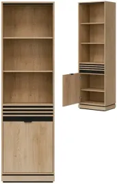 regal-l-p-z-polkami-otwartymi-szafka-lamele-dab-cremona-czarny-ferro-fe06