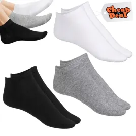 cheapanddeal-3x-skarpety-stopki-niskie-bambusowe-damskie-wysoka-jakosc-35-38