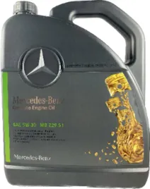 mercedes-oryginalny-olej-mb-5w30-dpf-229-51-5l