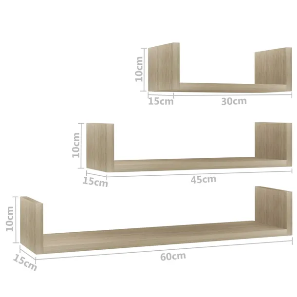 zestaw-modulowych-polek-sciennych-dab-sonoma-baffic-3x-stan-nowy