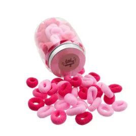 frotki-gumki-do-wlosow-rozowe-w-plastikowym-sloiczku-mix-100-sztuk