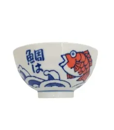 Zdjęcie produktu Miseczka Porcealnowa Japońska Rybki 11cm x 6 cm Sakana