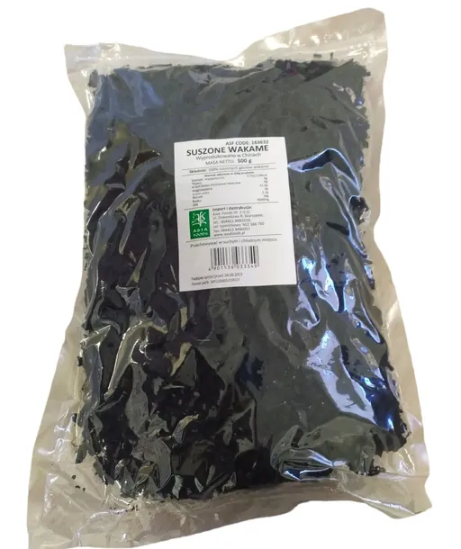 Wakame cięte suszone ASF 500g