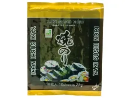 Zdjęcie produktu Wodorosty złote gold Yaki Sushi Nori 10 szt 25 g