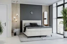 lozko-tapicerowane-boucle-1-160x200-jasnobezowe