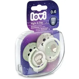 lovi-smoczek-silikonowy-dynamiczny-jez-hedgehog-0-6m-0-nightandday-2-szt