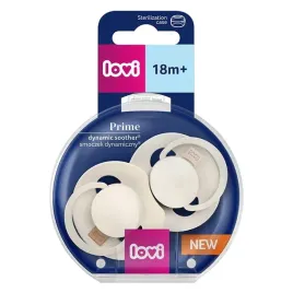 lovi-prime-smoczek-silikonowy-dynamiczny-18m-2-szt-coconut-ivory