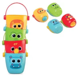 dumel-discovery-wiaderka-kubeczki-do-kapieli-zwierzatka