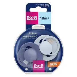 lovi-prime-smoczek-silikonowy-dynamiczny18m-2-szt-baby-blue-blue