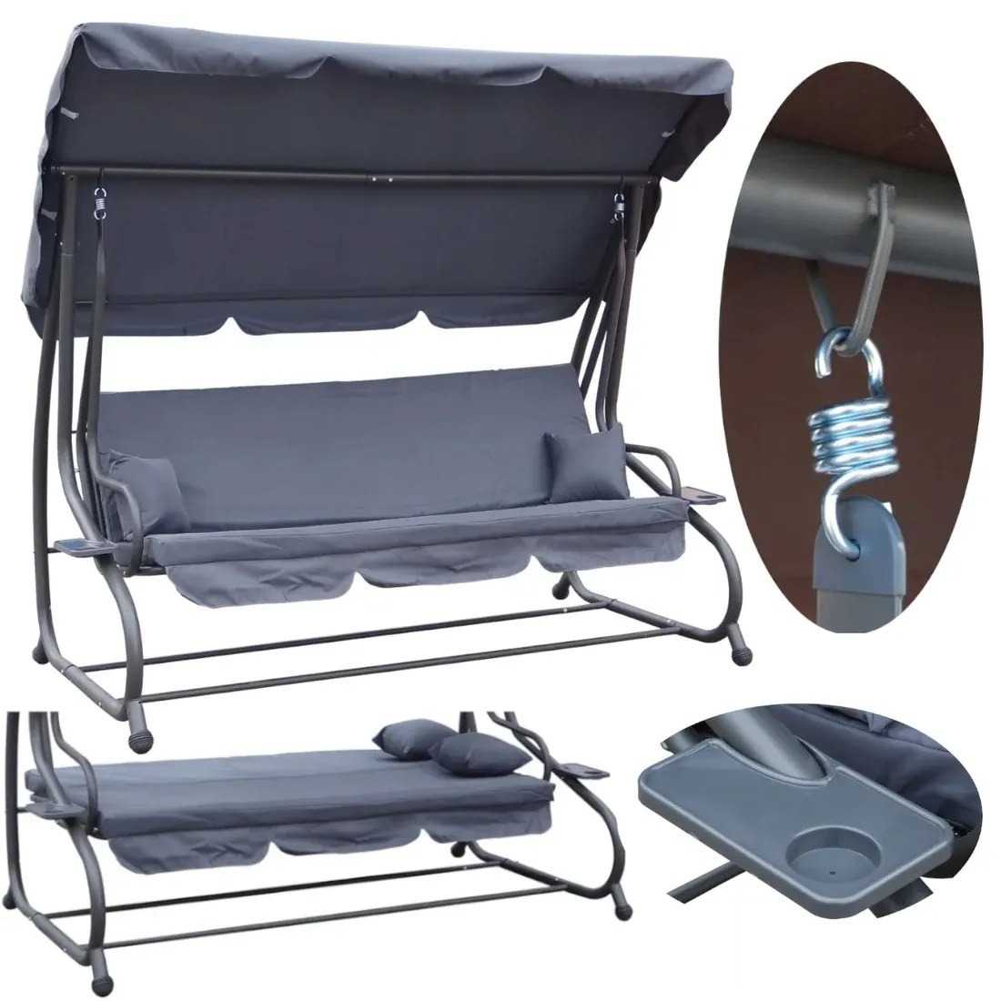 duza-hustawka-ogrodowa-rozkladana-lezanka-300kg-daszek-lezak-2w1