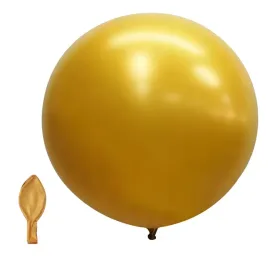 balon-olbrzym-gigant-kula-85-cm-zloty