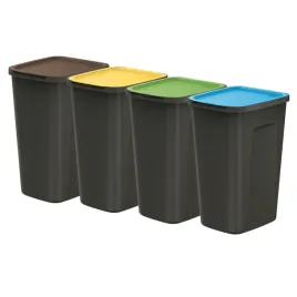kosz-na-smieci-czarny-zestaw-4x50-l-do-segregacji-odpadow-kolorowe-klapki