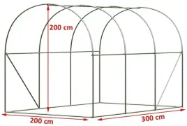 tunel-foliowy-2x3m-konstrukcja-stelaz-200-x-300-cm