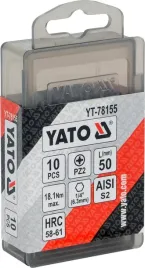 bity-wkretakowe-1-4x50-mm-pz2-yato-zestaw-koncowek-10-szt-yt-78155