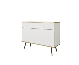 komoda-oro-107-cm-biala-czarne-wysokie-nozki