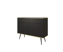 komoda-oro-107-cm-czarna-czarne-wysokie-nozki