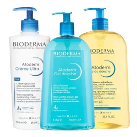zel-pod-prysznic-bioderma-atoderm-olejek-bioderma-atoderm-krem-bioderma